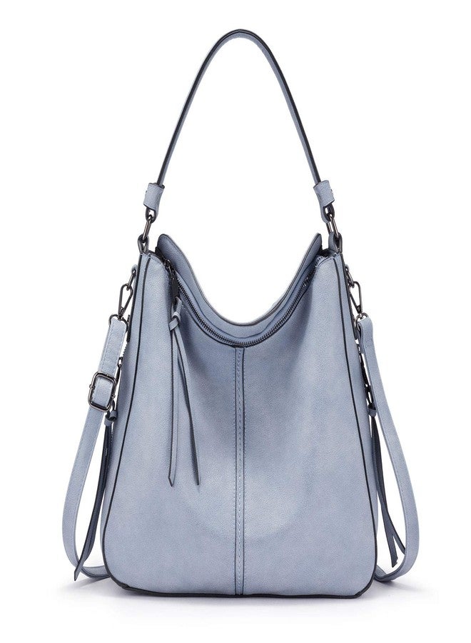 Realer Handbags for Women Hobo Purse Large Ladies Crossbody Shoulder Bag Faux Leather - Image 1