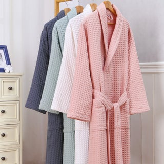 Cotton Waffle Bathrobe Couples Thickened Long Towel Pink - pzsku/Z6CD6B97941DC9F4A1CBFZ/45/1746069029/a35bafbe-e54f-47c0-875e-11a602050b1a