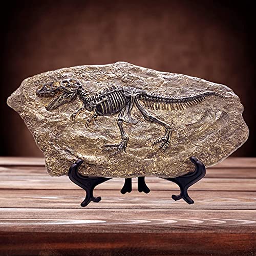 XINDAM Resin Tyrannosaurus Rex Dinosaur Fossil Statue Model Simulated Skeleton Home Office Display Decorative Craft Box Decoration Style 5 - Image 3