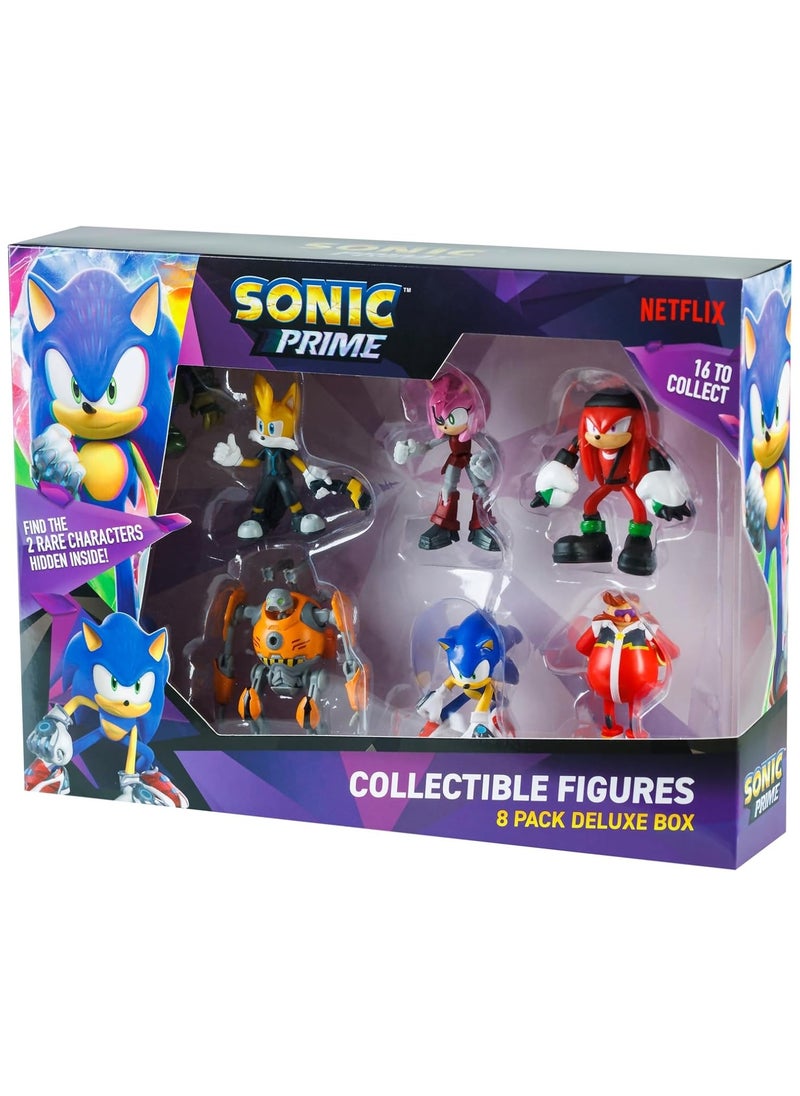 Sonic The Hedgehog - Prime Toys | 8 Figures Including 2 Rare Hidden Characters | Deluxe Box | Series 1 | Randomly Selected | Collect All 16! - Image 1