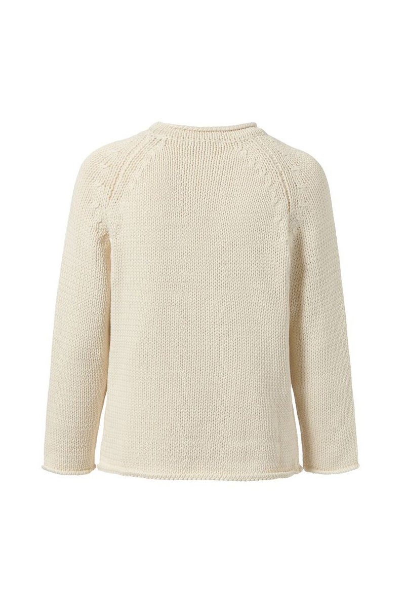 Tchibo سويت شيرت نسائي مزخرف بأكمام طويلة، بيج - Image 3