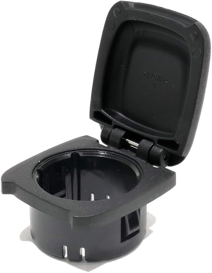 غطاء منفذ الطاقة الإضافي الأصلي من GMC باللون الأسود متوافق مع Buick وChevrolet 2013-2016 - Image 4