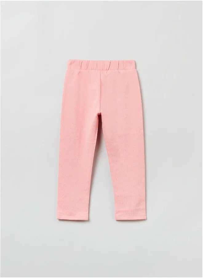 او في اس OVS Solid Colour Cotton Treggings