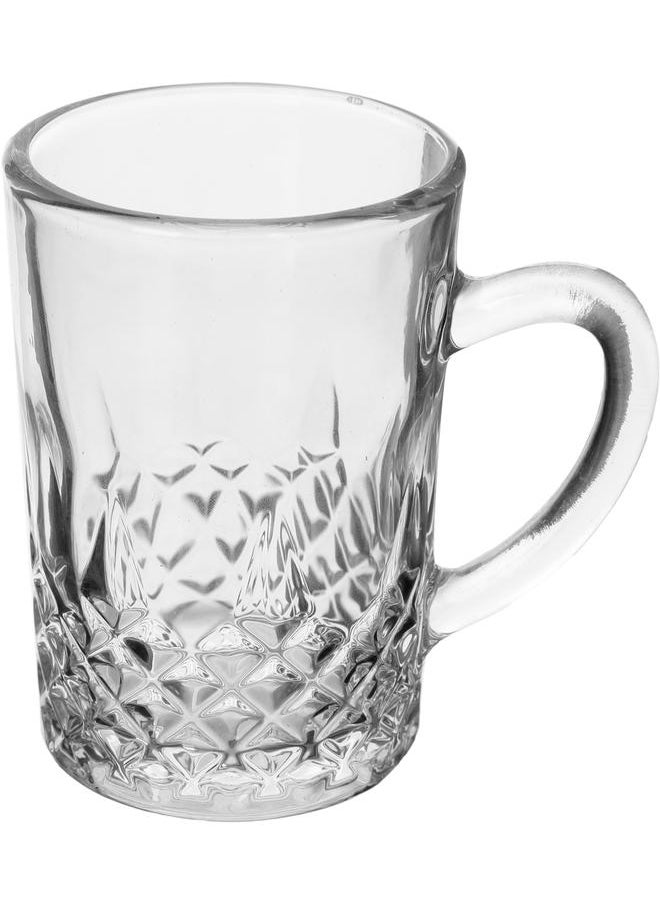 Alsaif Glass Tea Bialat Serving Set 6 Pieces Clear  - Image 2