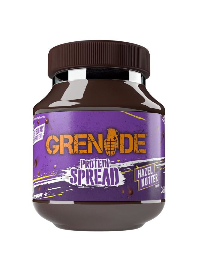 Grenade Hazel Nutter Vegetarian Protein Spread, 1 x 360 g Jar