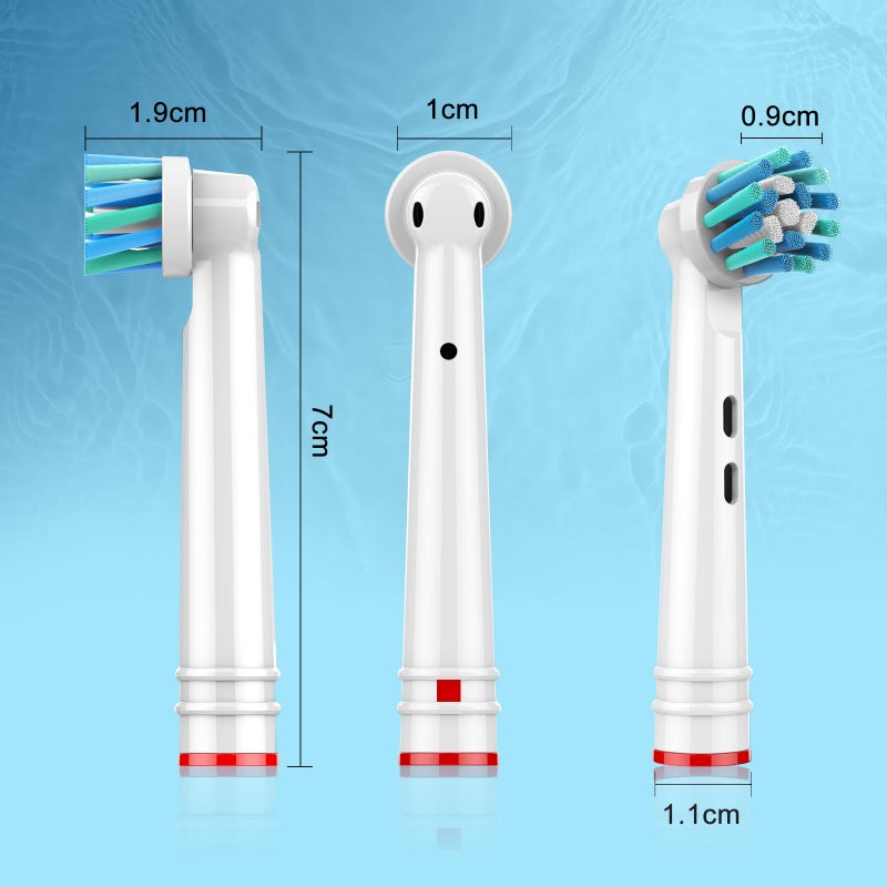 FIRIK Electric Toothbrush Replacement Heads 16 Pack/Compatible Oral B Braun Replacement Brush Heads/Compatible Oral B Replacement Brush Heads - Image 5