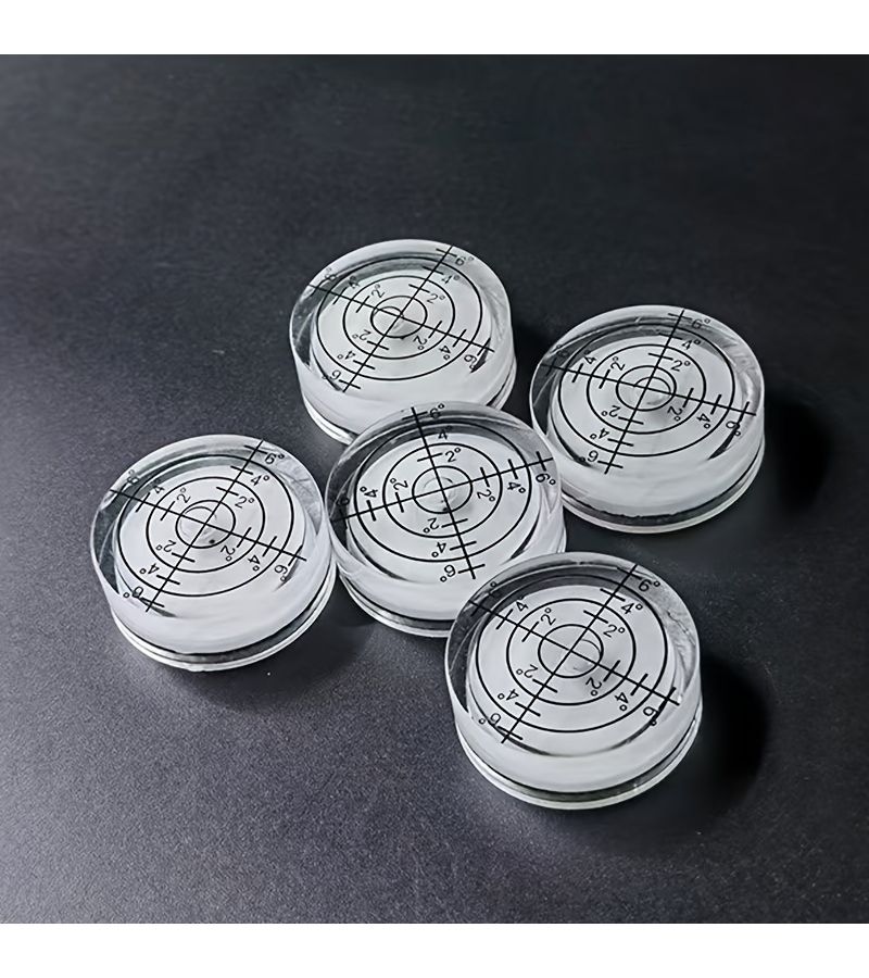 Mini Circular Bubble Level 32mm X 7mm Green 3pcs For Measuring Horizontal Alignment Of Turntables Cameras Tripods And Telescopes - Image 3