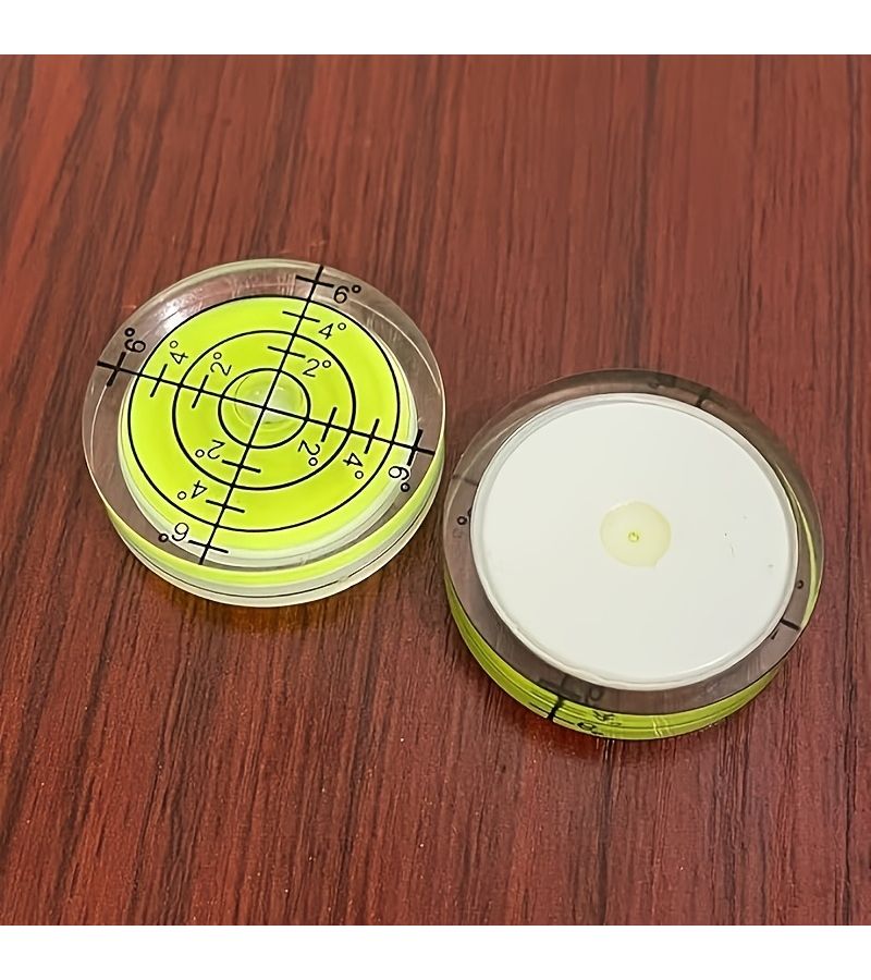 Mini Circular Bubble Level 32mm X 7mm Green 3pcs For Measuring Horizontal Alignment Of Turntables Cameras Tripods And Telescopes - Image 4