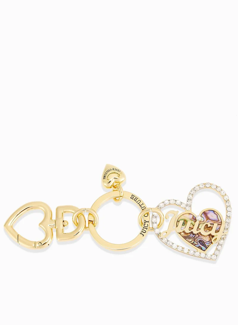 Juicy Couture Mother of Pearl Key Ring