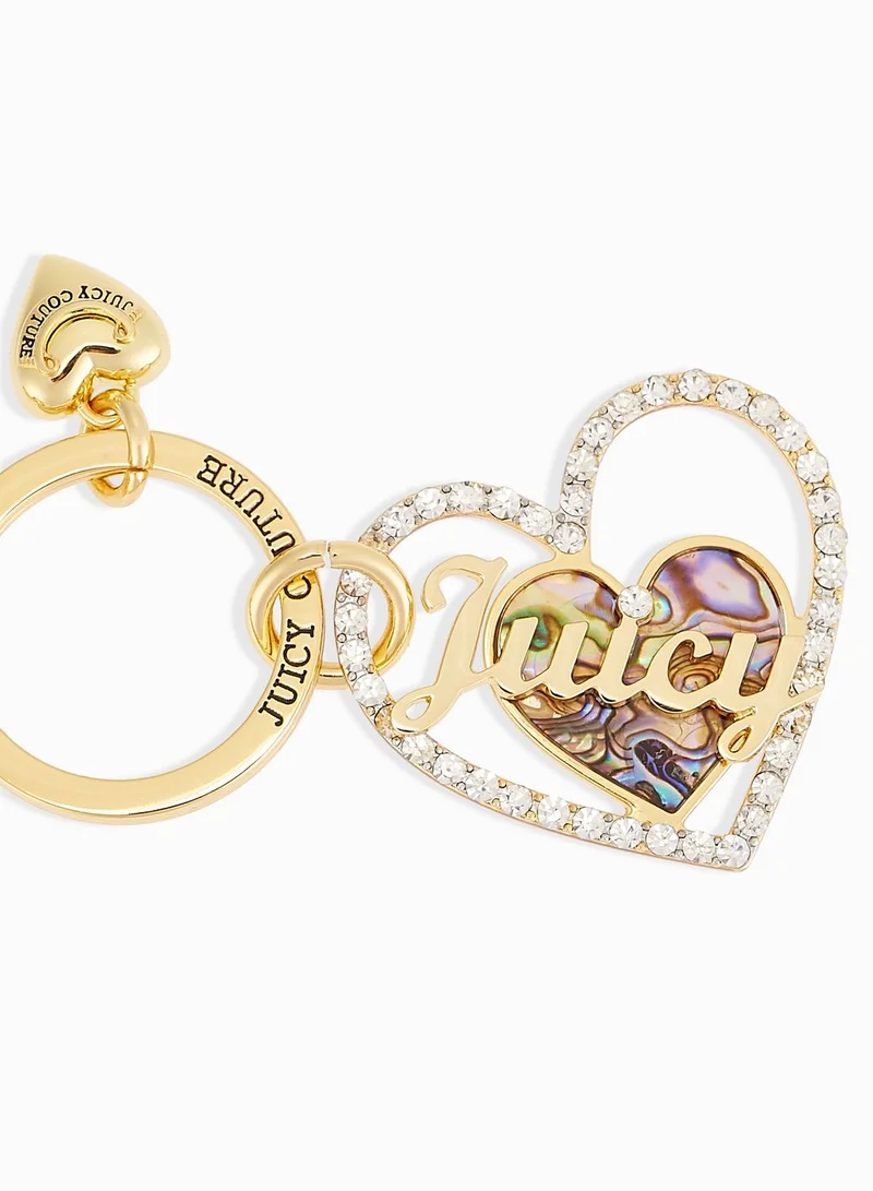 Juicy Couture Mother of Pearl Key Ring