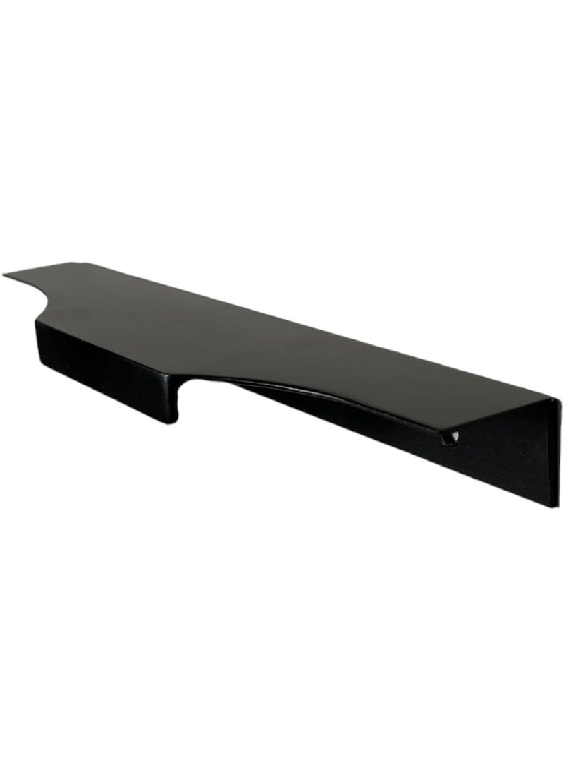 Aluminum Slim Furniture Knob for Cabinet Cabinet Drawer Door 30CM (Black) - Image 2