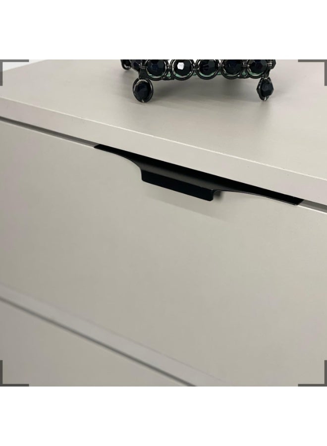 Aluminum Slim Furniture Knob for Cabinet Cabinet Drawer Door 30CM (Black) - Image 4