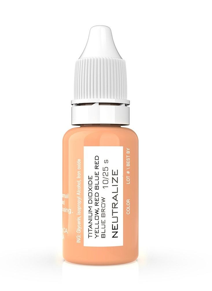 Biotouch Eyebrow Pigment For Eyebrows Brows Micro pigments Microblading pigments PMU Machine Use Medical Grade No Mixing eyebrow pigment for shading For Professionals Only 15ml  - Image 1