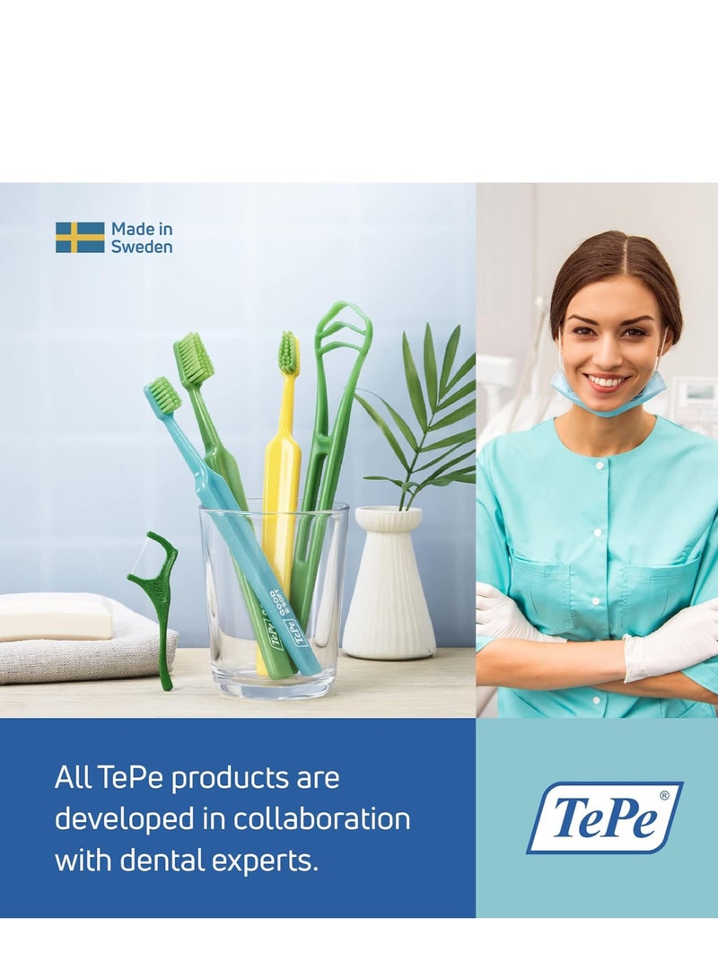 Tepe Color Soft Toothbrush  Yellow  Single Piece - Image 5