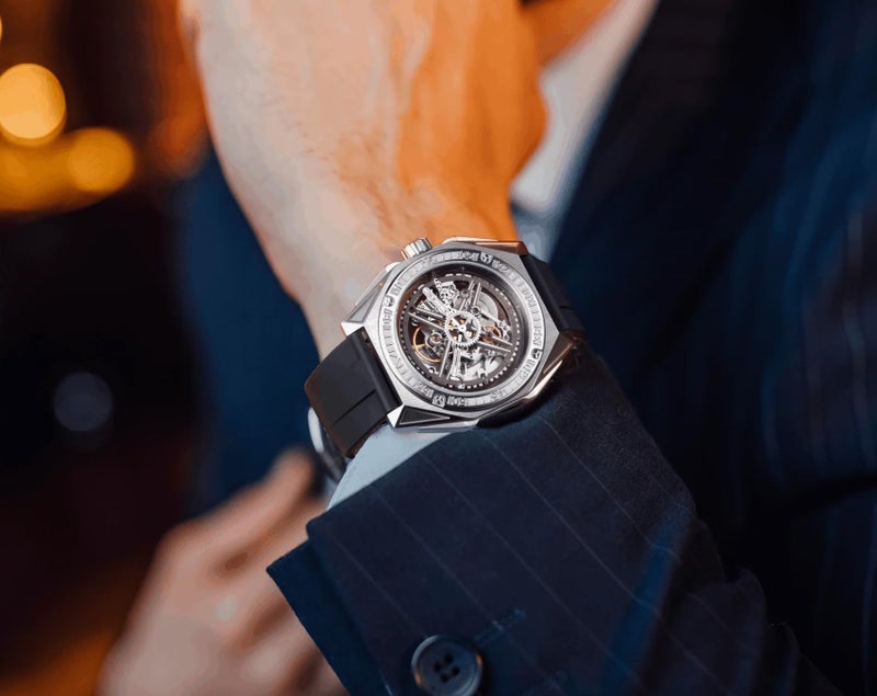 CIGA Design Stainless Steel Men M Series Magician Dial Color Silver Analog Watch -M051-Ss01-W6B - Image 3