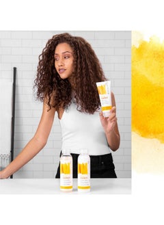 Rusk Puremix Wild Honey Repairing Mask For Dry Hair 6 Oz Formulated With Honey & Natural Antioxidants To Smooth Deeply Moisturize And Repair Damaged Hair Cuticle Layer  - Image 5