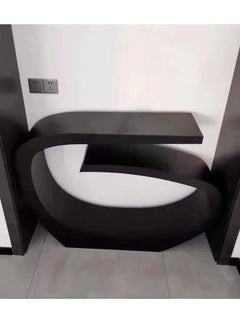 C&C Home Modern Abstract Metal Frame Design Console Table Hallway Entry Table Narrow Sofa Side Table for Living Room Entryway Corridor 120 x 30 x 85 cm (Fully Assembled)  - Image 3