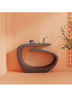 C&C Home Modern Abstract Metal Frame Design Console Table Hallway Entry Table Narrow Sofa Side Table for Living Room Entryway Corridor 120 x 30 x 85 cm (Fully Assembled)  - Image 5