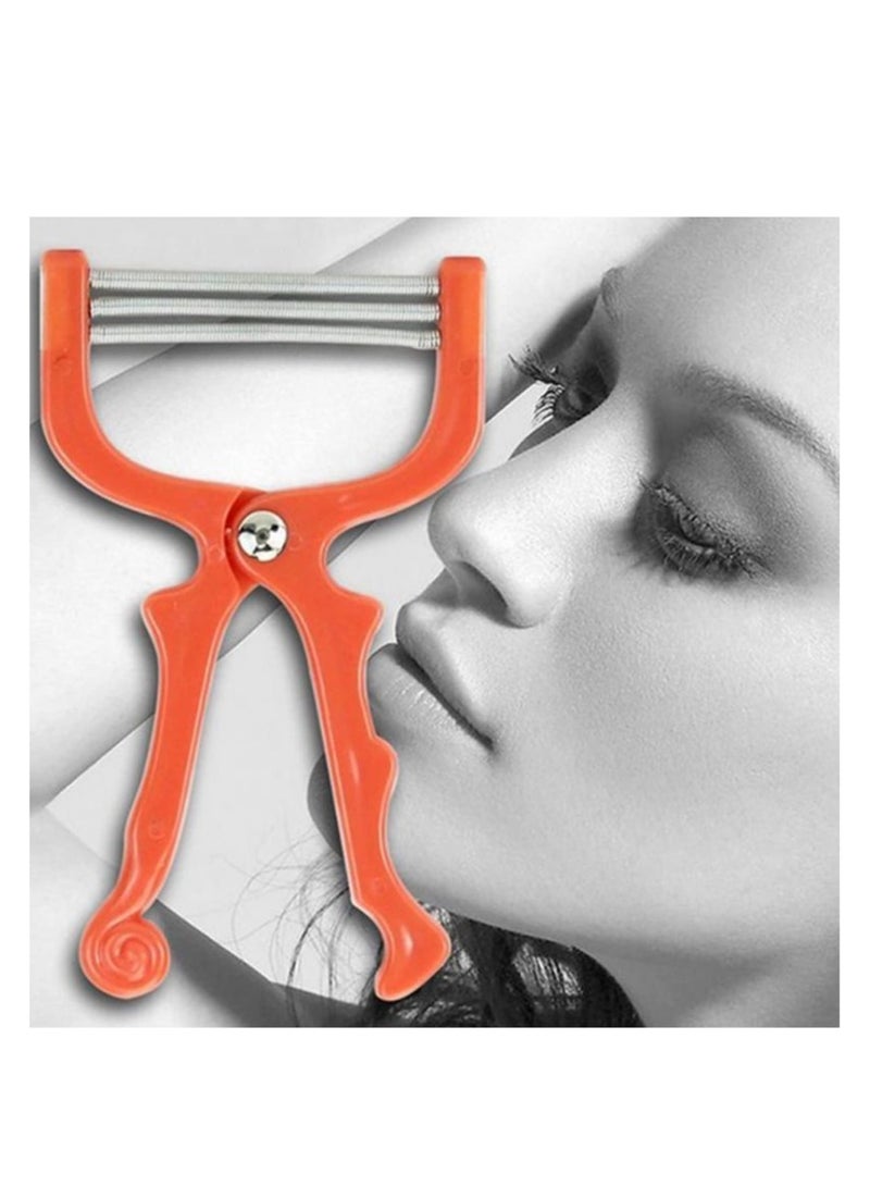 SYOSI Portable Facial Epilator - 3-Piece Set for Women's Face Hair Removal - Manual Handheld Beauty Tool, Handheld Beauty Epilator Beauty Tools for Arms, Fingers, Lips - Image 4