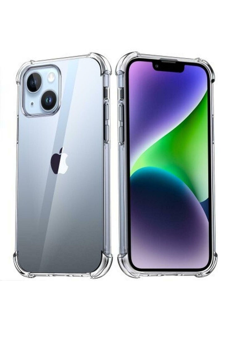 Yuwell iPhone 14 Plus Case Clear 6.7 inch Anti-Yellowing iPhone 14 Plus   Cover Transparent Slim Thin Crystal Clear Phone Case Shockproof Protective Bumper Protection iPhone Case Cover For Apple iPhone 