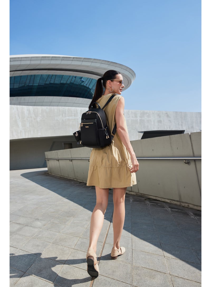 Chantria CB00959 Women's Elegant and Luxurious Backpack - Versatile and Water-Resistant Laptop Bag for University, Work, and Travel with an Additional Small Wallet - Image 3