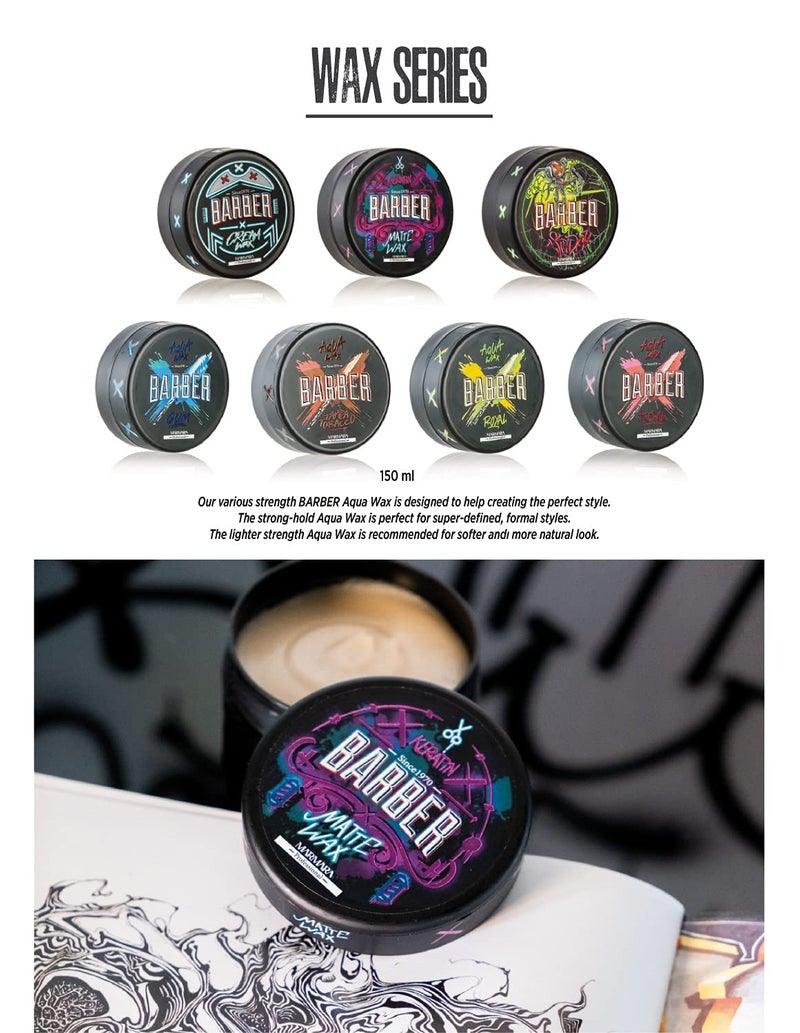 barber marmara Space Wax Series (Pomade) - Image 4