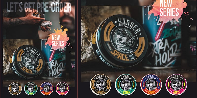 barber marmara Space Wax Series (Pomade) - Image 2