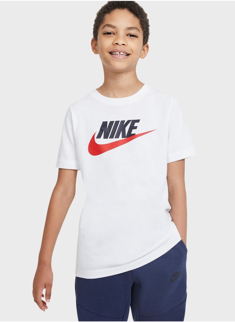 Nike - Youth Nsw Futura Icon T-Shirt - Image 1