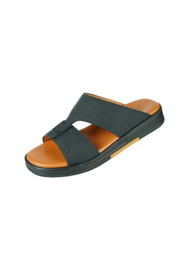 barjeel uno 008-3600 Barjeel Uno Mens Arabic Sandals MSA128 Bl
