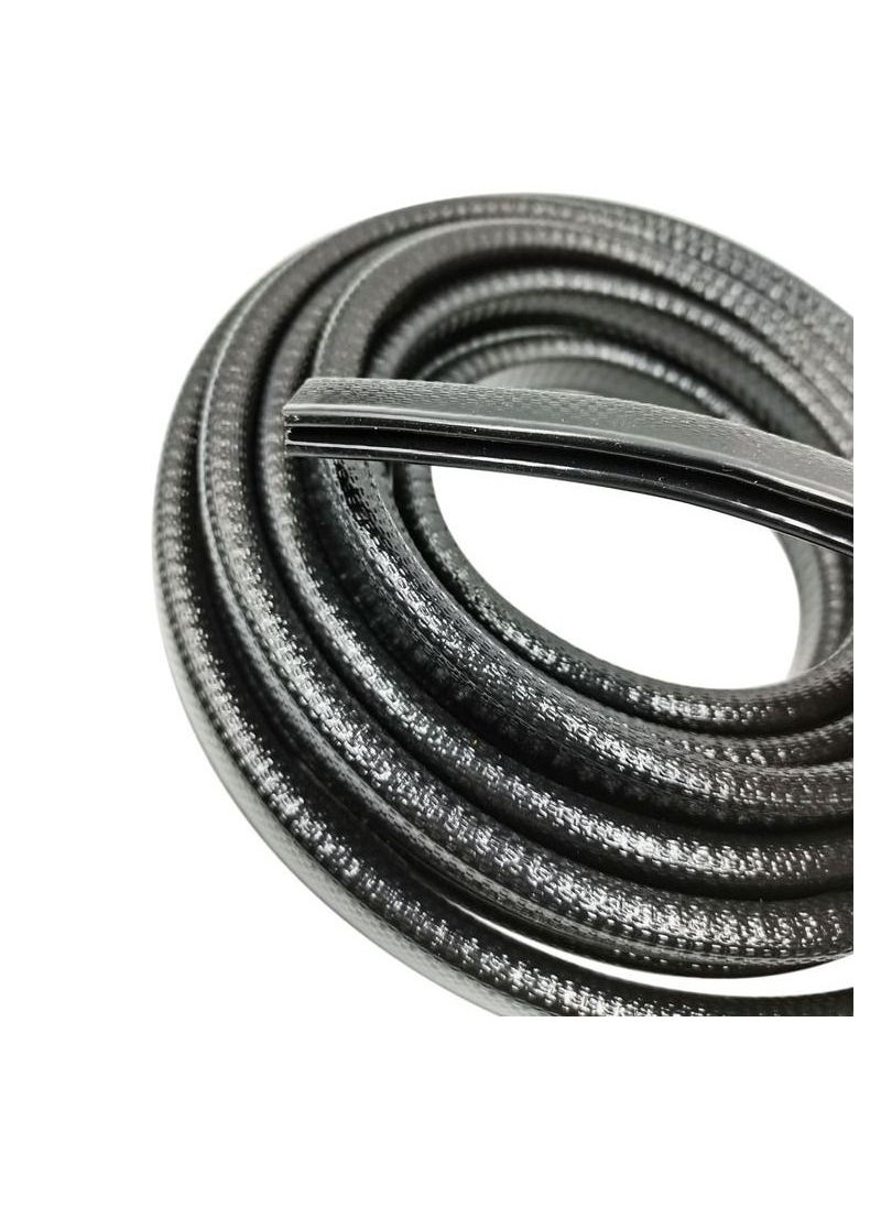 Agc - AGC RB10074 Car Door Edge Protector 5 Meter High Quality Rubber Seal Protector Car Door Scratch Protector - Image 1