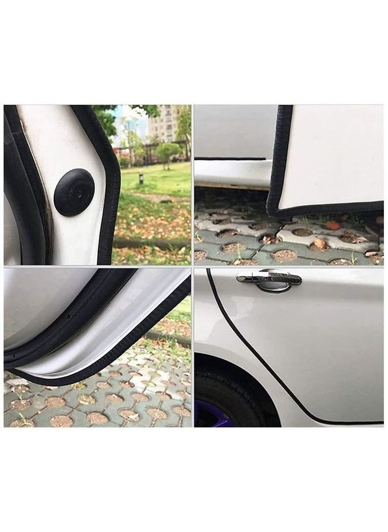 Agc - AGC RB10074 Car Door Edge Protector 5 Meter High Quality Rubber Seal Protector Car Door Scratch Protector - Image 1