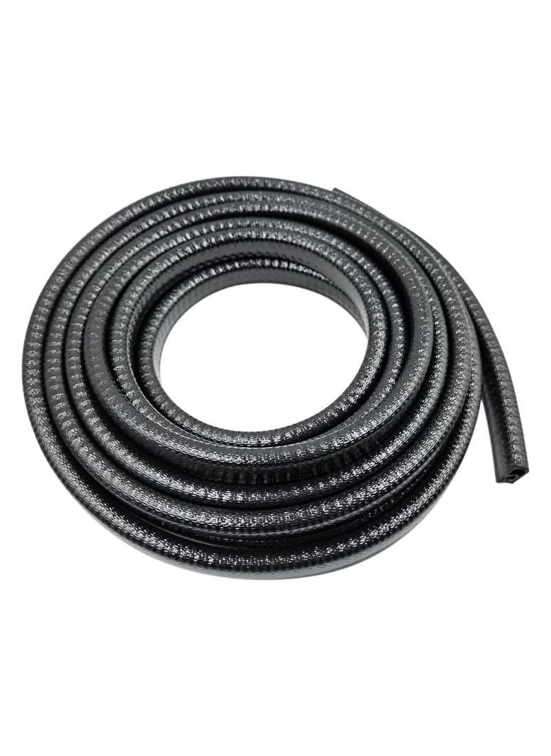 Agc - AGC RB10074 Car Door Edge Protector 5 Meter High Quality Rubber Seal Protector Car Door Scratch Protector - Image 1
