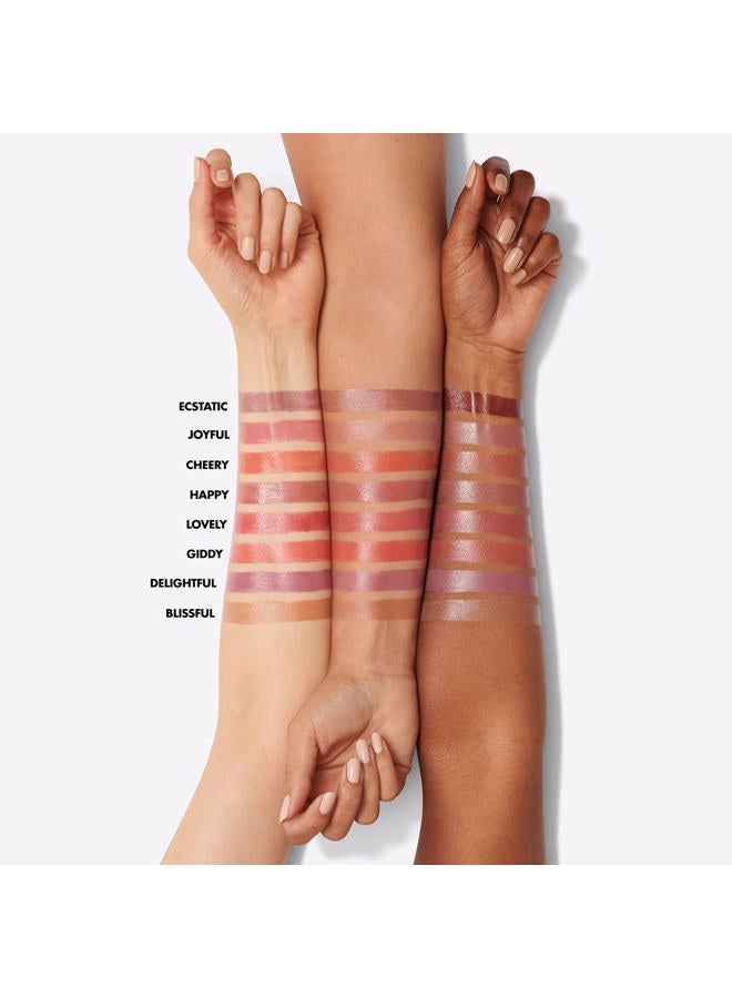 elf لمعان الشفاه المرطب، بلسم شفاه مغذي ومكيف، قلم شفاه ملون شفاف، مبهج، 0.09 أونصة - Image 5