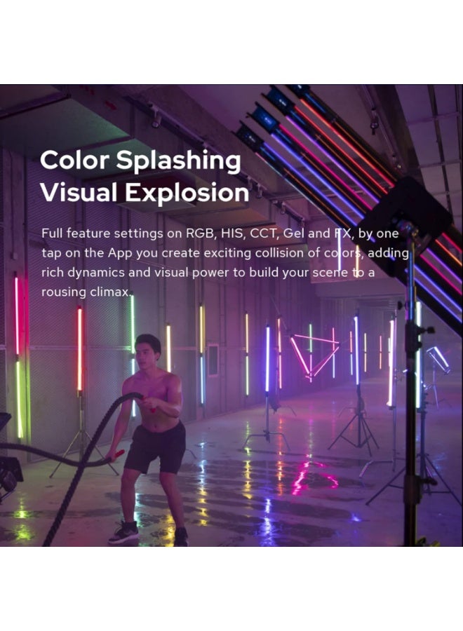 جودوكس TL120 RGBWW أنبوب ضوء 120CM - Image 5