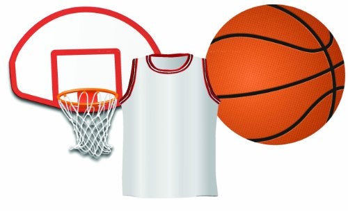Eureka Basketball Paper Cut Outs - Image 5