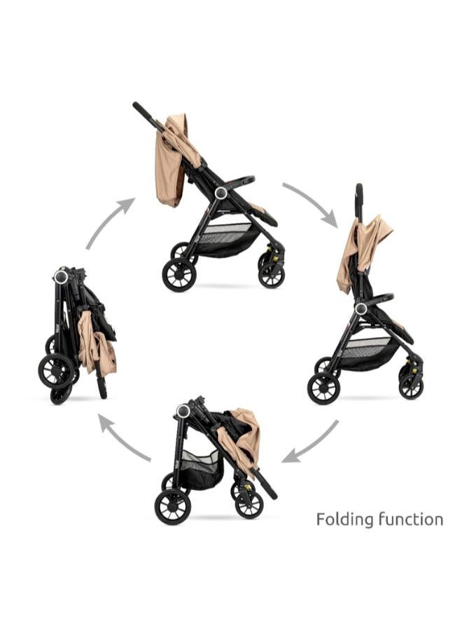 lorelli Noir Foldable Baby Stroller - Image 3