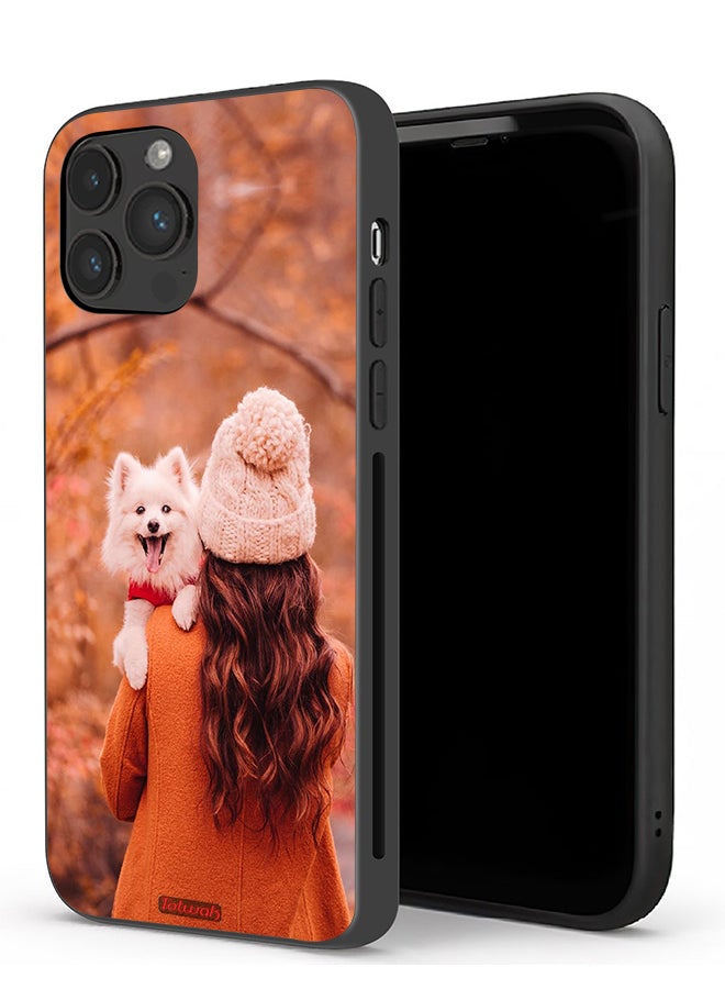 Tolwak Apple iPhone 13 Pro Protective Case Holding Puppy - Image 1