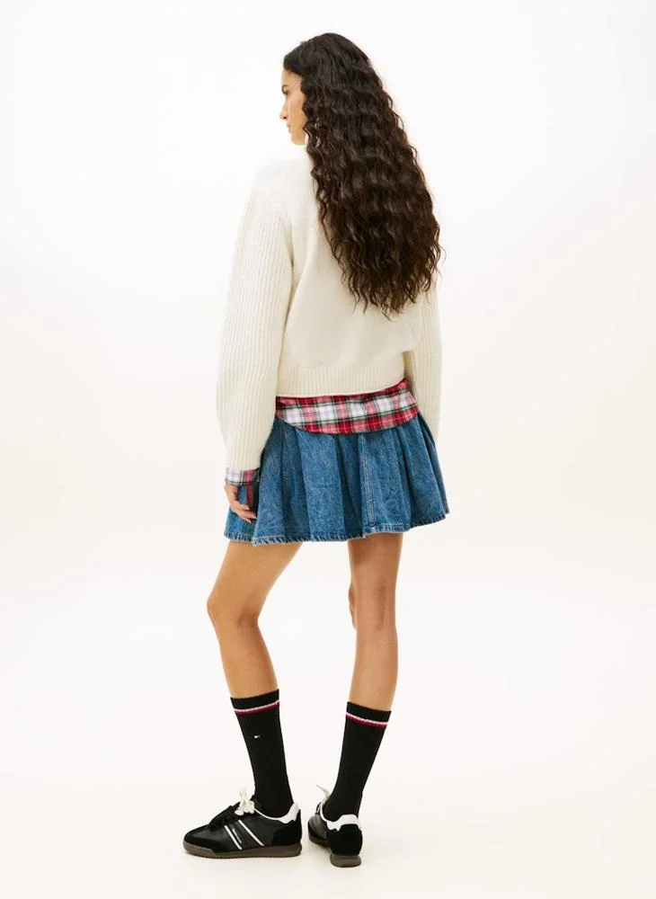 Tommy Jeans Logo Turtle Neck Pullover Sweater