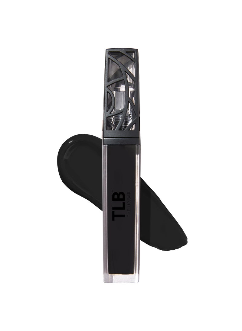 The Lip Bar - The Lip Bar - Nonstop Liquid Matte Lipstick, Back to Black (Black) - High Pigment - One Swipe - Long Lasting - Jojoba Oil & Vitamin E - Vegan & Cruelty Free - Makeup & Cosmetics - .24 fl oz - Image 1