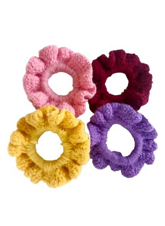 YONIMI Handmade Crochet Scrunchies For Women and Girls - Image 1