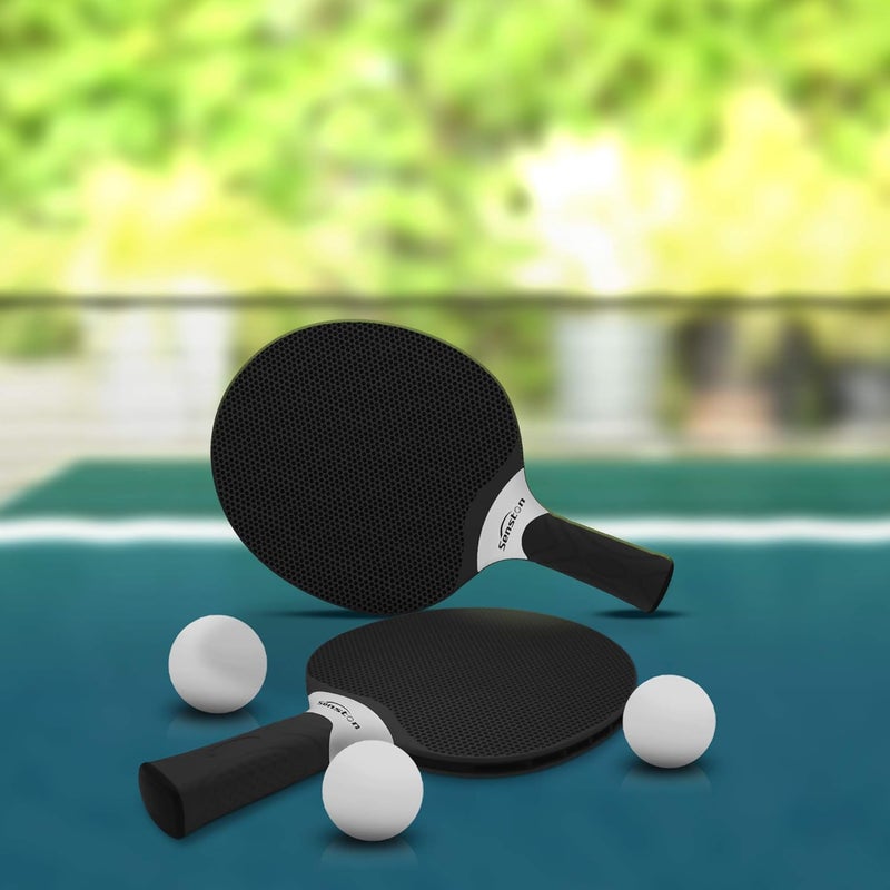 Senston Table Tennis Rackets Set, Professional Table Tennis Racket with 3 Balls, Composite Rubber Ping Pong Paddle Set - Image 4