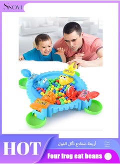 Ssovi Children's Frog Eating Beans Toys Feeding Little Frog Swallowing Beads Grab Beads Battle Boys And Girls Competitive Tabletop Game  - Image 1
