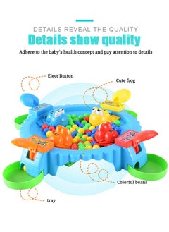 Ssovi Children's Frog Eating Beans Toys Feeding Little Frog Swallowing Beads Grab Beads Battle Boys And Girls Competitive Tabletop Game  - Image 2