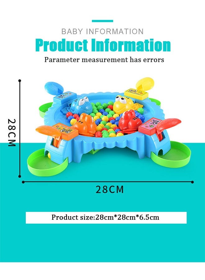 Ssovi Children's Frog Eating Beans Toys Feeding Little Frog Swallowing Beads Grab Beads Battle Boys And Girls Competitive Tabletop Game  - Image 5