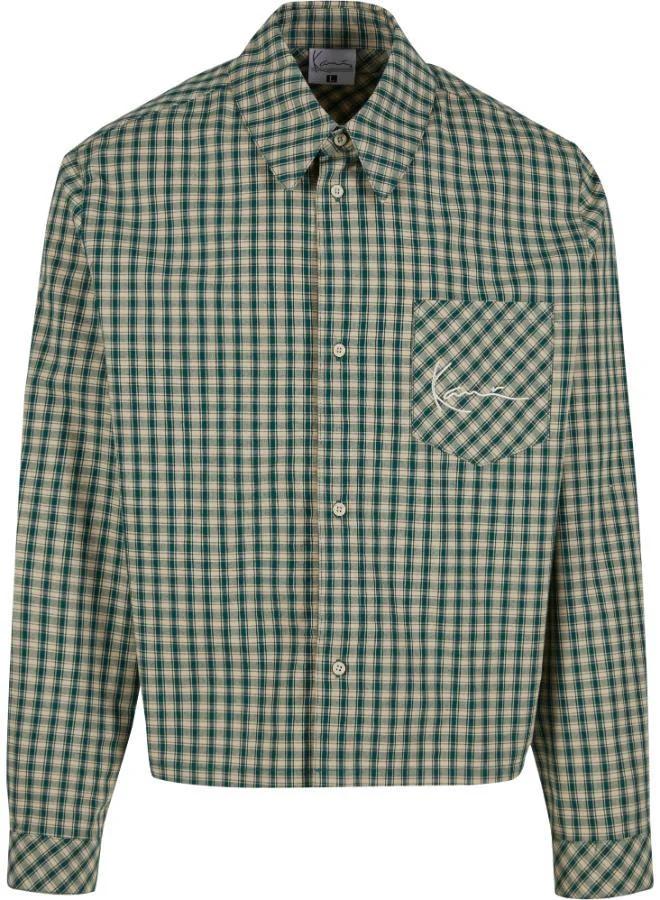 Karl Kani Signature Check Boxy Shirt