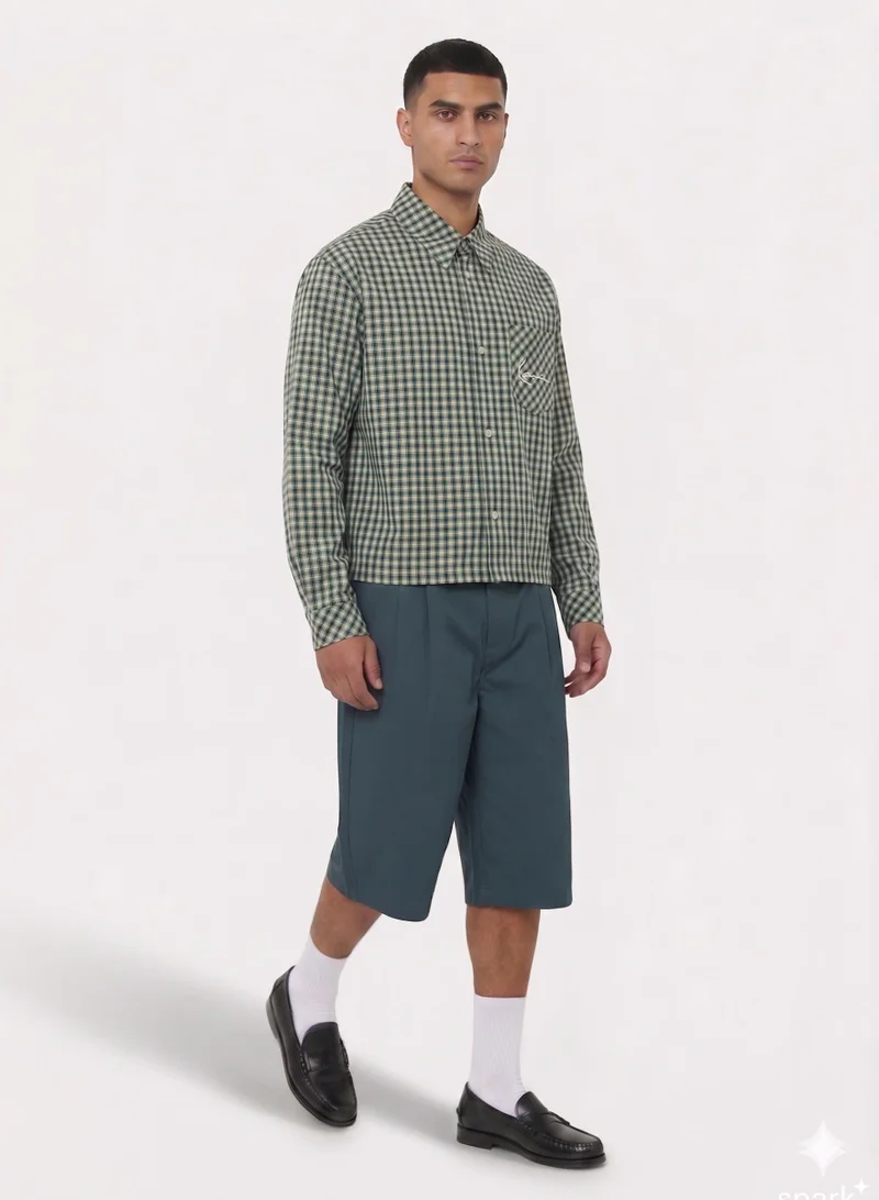 Karl Kani  Signature Check Boxy Shirt for Men | Best Price UAE