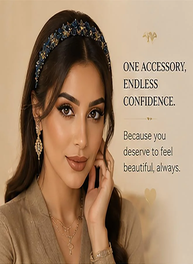 Take Two  Crystal Rhinestone Headband for Women | Best Price UAE