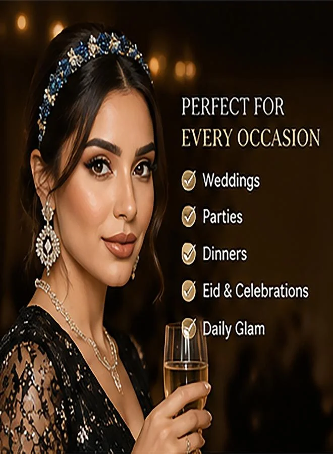 Take Two  Crystal Rhinestone Headband for Women | Best Price UAE