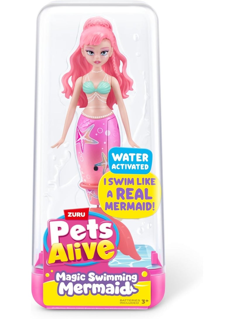 Pets Alive Water Activated Swimming Mermaid - Image 1