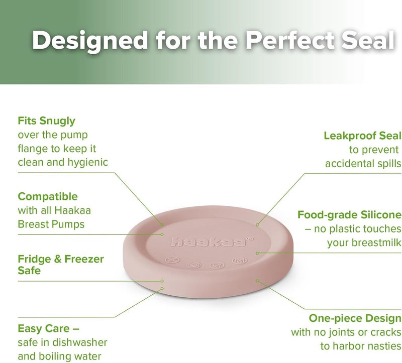 haakaa Haka Manual Breast Pump Cover - Premium Silicone, Fits All Haka Pumps - Image 4